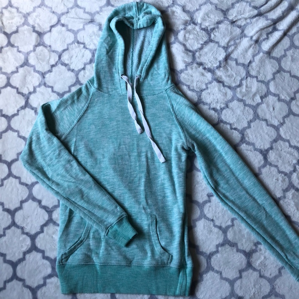 Mint green hoodie